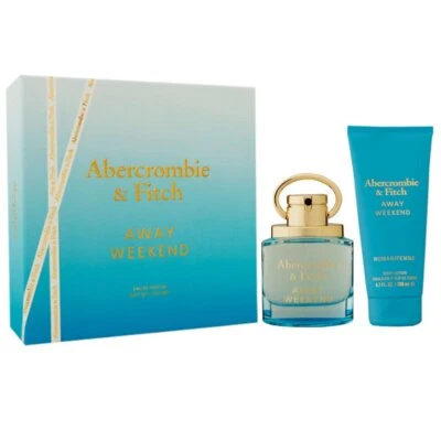 Abercrombie & Fitch Away Weekend Woman Set 50 ml Eau de Parfum EDP & 200 ml Body - Bild 1 von 2