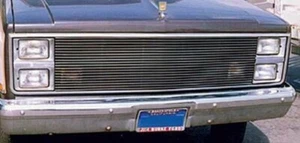 T-Rex 1981-1987 Fits Chevrolet C10 C20 K10 Pickup Billet Grille Insert 20 Bars - Picture 1 of 1