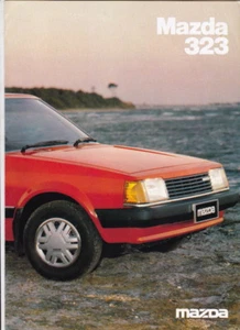 1982 MAZDA 323 6p Australian Brochure - 1.3 1.5 Sedan Hatchback FORD KA LASER - Picture 1 of 2