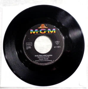 Connie Francis: Mein Herz Wird Warten 1965 MGM 61 118L German Pressing EX - Imagen 1 de 4