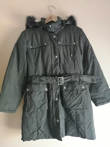 Nuage Dark Green Full Zip Hooded Winter Jacket/Coat - Women's Medium - Picture 1 of 9