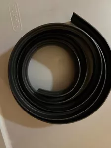 Floor Transition Strip PVC Carpet & Floor Edging Trim Strip black 10 ft - Picture 1 of 4