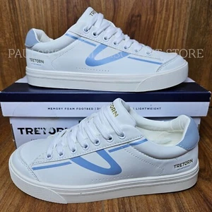 Zapatillas deportivas ligeras TRETORN Serve para mujer ~ blancas/azules - Imagen 1 de 5