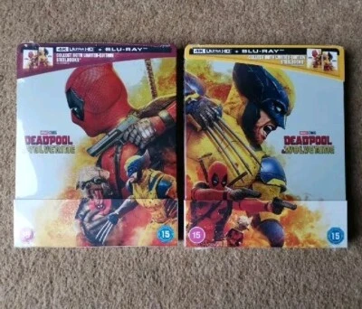 Deadpool And Wolverine Limited Edition 4K UHD & BLU-RAY Steelbook Bundle  - Image 1 of 4