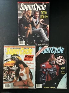 Vintage SuperCycle Magazines (May, Sept, Oct 1990) Sonny Barger, Arlen's Monster - Picture 1 of 23