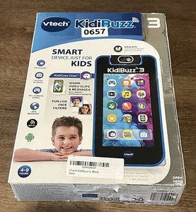 VTech KidiBuzz 3 Purple Smart Device KidiCom Chat Close-Up Lens Purple 4+ NIB - Picture 1 of 9