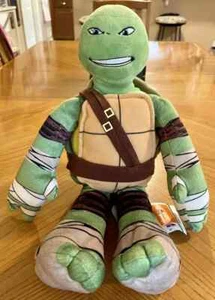 Peluche TMNT Teenage Mutant Ninja Turtle LEONARDO Nickelodeon 18" Leo 2016 M1 - Imagen 1 de 5