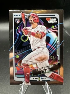 2024 Topps Cromo Cósmico Christian Encarnación-Strand RC Cincinnati Reds #33 - Imagen 1 de 2