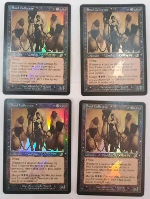 Foil Soul Collector X4 Playset - Scourge - Promo  - Magic: The Gathering - MTG - Image 1 of 2