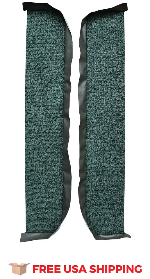 FITS 1968-1969 Buick GS 400 Door Panel 3 Inch Inserts 2pc Loop Carpet - Imagem 1 de 1