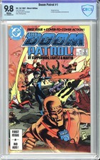 Doom Patrol #1 CBCS 9.8 WP 1987 1st Issue Wraparound TV Show (like CGC)