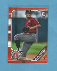 Jonathan Duplantier 2019 Bowman papel naranja paralelo 11/25, Diamondbacks - Imagen 1 de 2