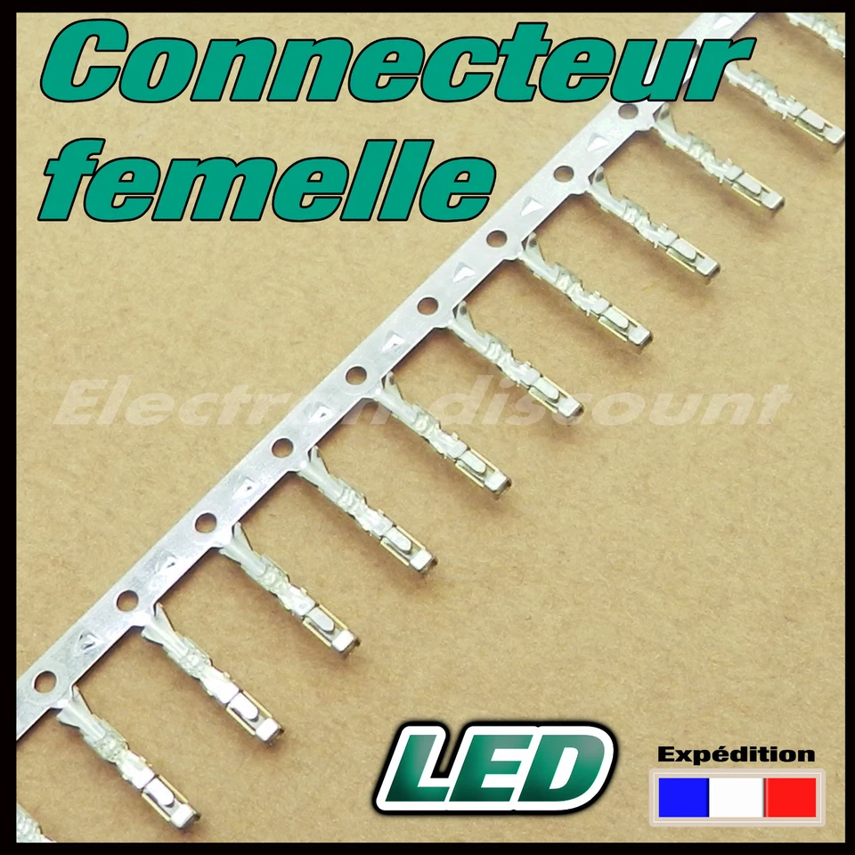 999F# connecteur type Dupont femelle pour projet arduino à câbler
