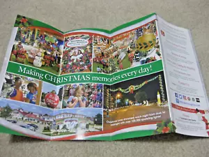 Bronner's CHRISTmas Wonderland Frankenmuth Michigan Brochure Souvenir Santa New - Picture 1 of 2