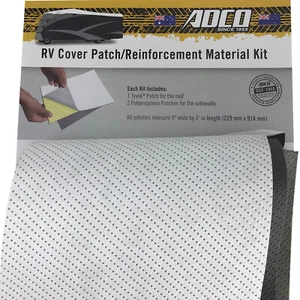 ADCO RV Cover Patch Repair Reinforcement 3 Piece Kit for Caravan Camper PopTop - Picture 1 of 7