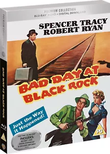 BAD DAY AT BLACK ROCK (1955) PREMIUM COLLECTION (BLU RAY + DVD) NEW SEALED - Picture 1 of 3