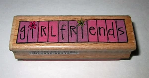 JUEGO DE 2 SELLOS DE GOMA PARA NOVIAS Y NUEVO BEBÉ de KOLETTE HALL - Imagen 1 de 7