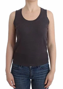 JOHN GALLIANO T-shirt viola maglia lana canotta camicetta senza maniche S/US6 PREZZO AL PUBBLICO $180 - Foto 1 di 6