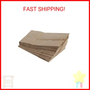 AJM Brown Paper Lunch Bags 40 Count - Picture 1 of 2