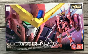 BANDAI 1/144 REAL GRADE SERIES 09 JUSTICE GUNDAM Z.A.F.T. MOBILE SUIT ZGMF-X09A - Picture 1 of 24
