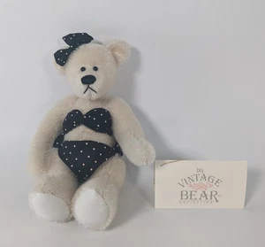 Mohair Teddybär von Diana Rowe Julet 8 Zoll - Di's Vintage Bear Collection - Bild 1 von 14
