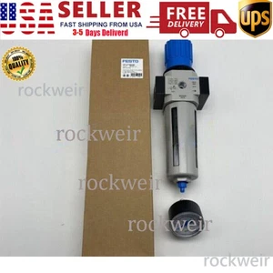 US FREE TAX Nuevo Filtro Regulador Festo LFR-1/2-D-MIDI 159584 - Imagen 1 de 5
