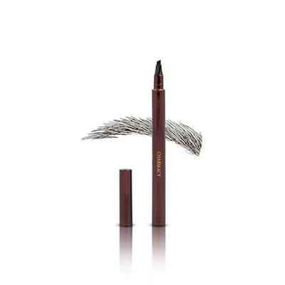 Charmacy Milano Ultra-Thin Stroke Eyebrow Pen (Brown) - 0.6 ml, Waterproof, Smud - Image 1 of 4