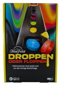 Droppen oder Floppen Trivial Pursuit Hasbro elektronischer Quizspaß - Bild 1 von 7