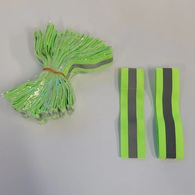 High Visibility Reflective Night Running Walking Elastic Straps (10 sets of 2) - Image 1 of 4