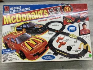 1994 Life Like McDONALDS Race Team Challenge Slot Car Set- Complete w/Cars Works - Picture 1 of 5
