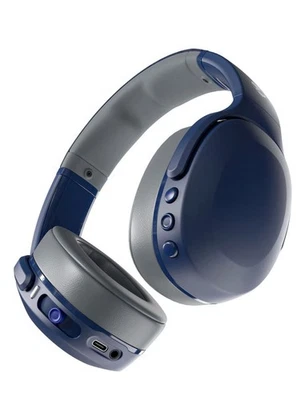 Skullcandy - Crusher Evo Over-the-Ear Wireless Headphones - Midnight Blue