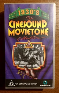 The 1930s Cinesound Movietone Collection- 1993 Aust. VHS Tape, PAL - Picture 1 of 5