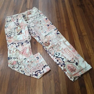 Anthropologie The Wanderer Tapestry Inspired Utility Pants Button Fly Size 30 - Bild 1 von 10
