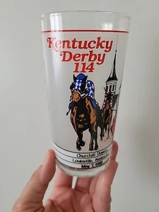 Kentucky Derby 1988 Winning Colors Oficial 114º Como Nuevo Julep Libbey Vidrio 12 OZ - Imagen 1 de 6