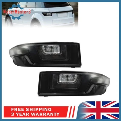 For LAND RANGE ROVER EVOQUE L538 LED SMOKED Rear Tail Lamp PAIR 2011-2018 - Image 1 of 4