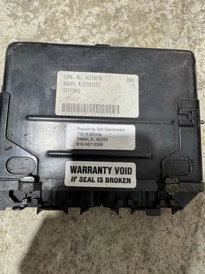 1993 Chevrolet Corvette C4 Módulo de Motor Controle ECU Computador Manual RECONSTRUÍDO - Imagem 1 de 3