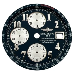 Genuine Breitling Chronomat Evolution 43mm Arabic Dial Blue A13356 - Picture 1 of 4