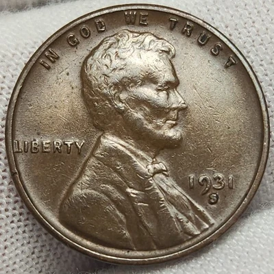 🔑 1931-S  Lincoln Wheat Cent, Low Mintage, Nice Coin, Perfect 4 Albums, LC-31s - Image 1 of 3