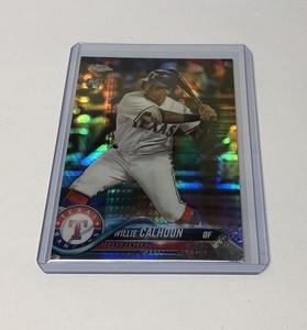 2018 Willie Calhoun Topps Chrome Rookie Refractor
