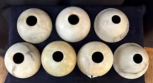 French Alabaster Lamp Shades (7) - Picture 1 of 12