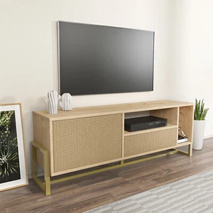 Utophia 55'' Modern TV Stand Media Console Table Entertainment Center - Picture 1 of 43