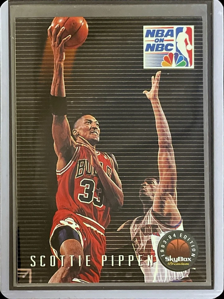 Scottie Pippen - 1993 Skybox Basketball - NBA on NBC #16 - Image 1 of 1