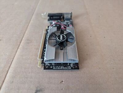 MSI N210-MD1G/D3 NVIDIA GEFORCE 210 1GB VIDEO CARD PCIE VGA/DVI/HDMI W4-4(40) - Image 1 of 4