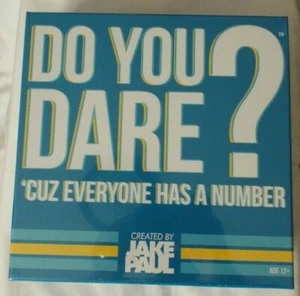 Do You Dare? "Cuz Everyone Has a Number, a Party Game By Jake Paul, New Sealed - Picture 1 of 2