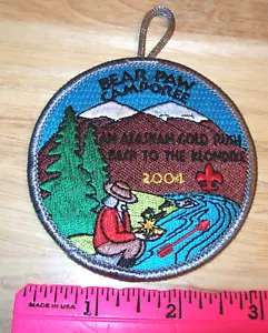 Boy Scouts of America, Bear Paw Camporee Alaska 2004, toppa ricamata colorata - Foto 1 di 1