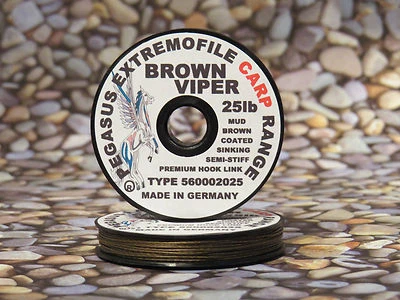 Cuerda Líder Plataforma de la carpa Rig semirígido 20m marrón 1m/0,49€ - Imagen 1 de 2
