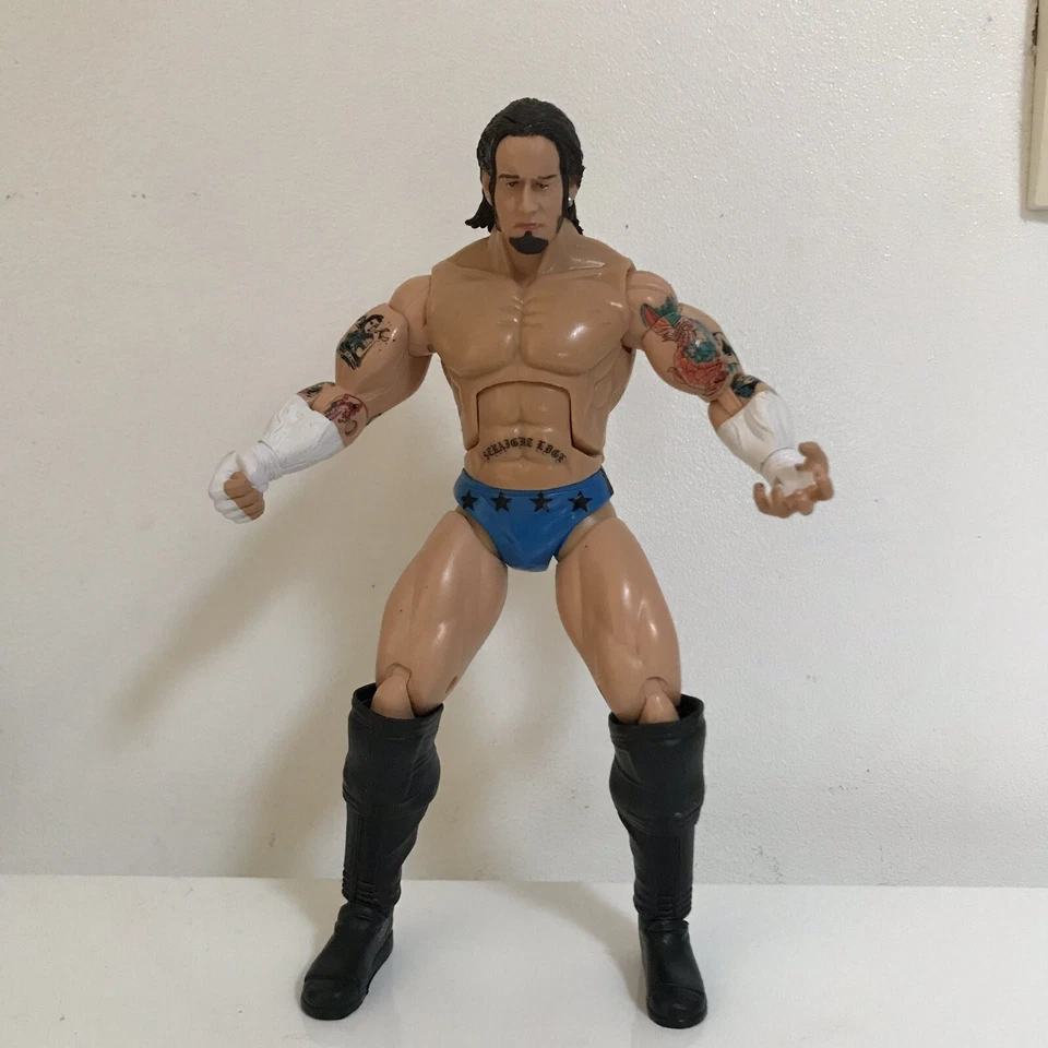 Figurine Jouet Catch Wrestling WWE CM PUNK - Jakks Pacific 2005 - Photo 1/2