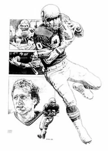 Seattle Seahawks Lithograph Collection By Michael Mellett - Picture 1 of 4