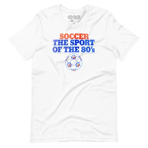 Soccer Sport of the 1980s Tee MLS NASL Cover