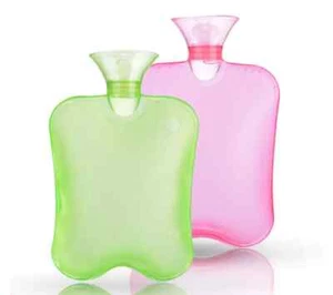 Botella de Agua Caliente PVC Goma BOTELLA DE AGUA CALIENTE Bolsa CÁLIDA Relajante Calor Frío Terapia - Imagen 1 de 6